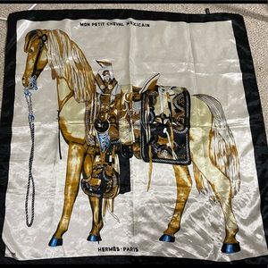 Hermès silk scarf